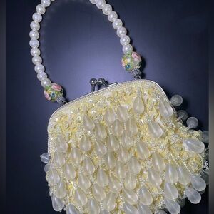 Lily Scott Beaded Clutch Bag